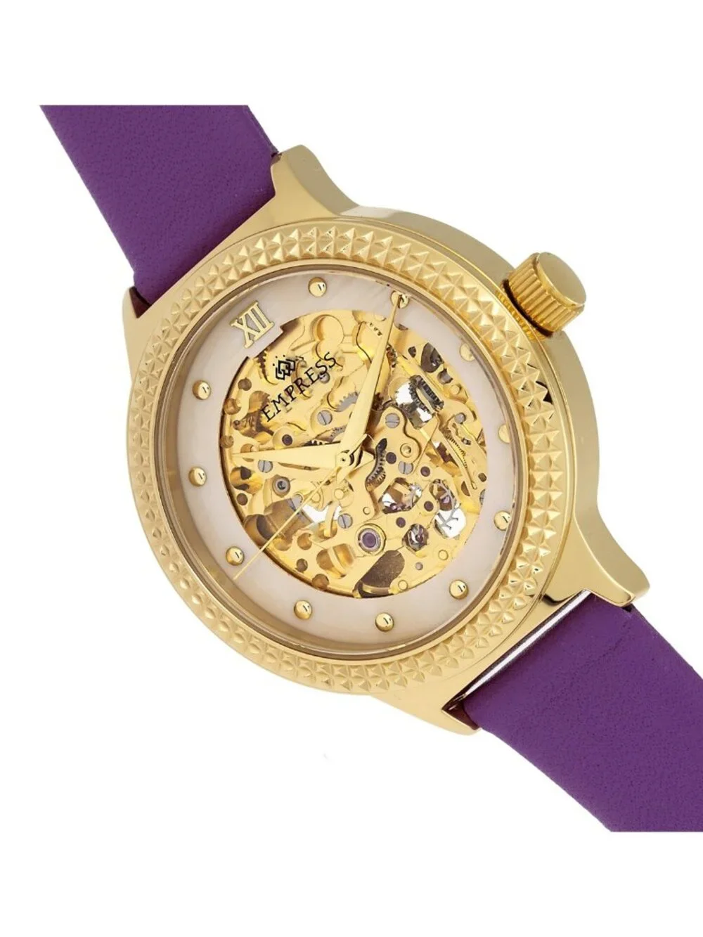 NWT Empress Alice Automatic White Dial Ladies Watch